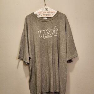 Gray "Vintage Upset Records T-shirt"